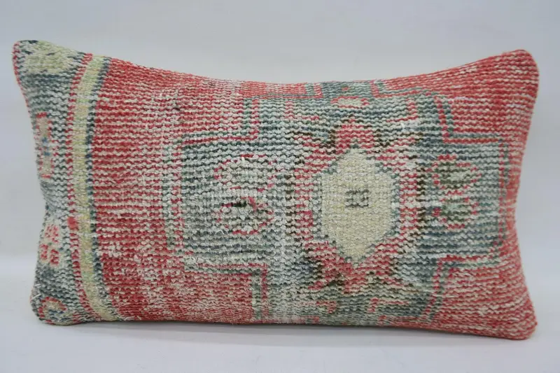 Throw Antique Cushion Cover, Halloween Gift 30x50 cm Red Euro Sham - 1