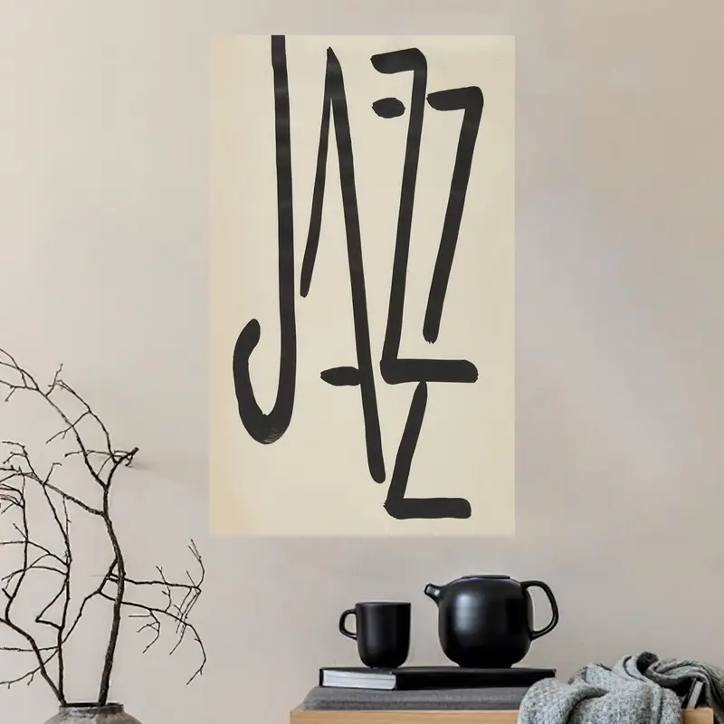 Modernes, vom Matisse-Jazz inspiriertes bedrucktes Glas – werten Sie Ihren Raum auf