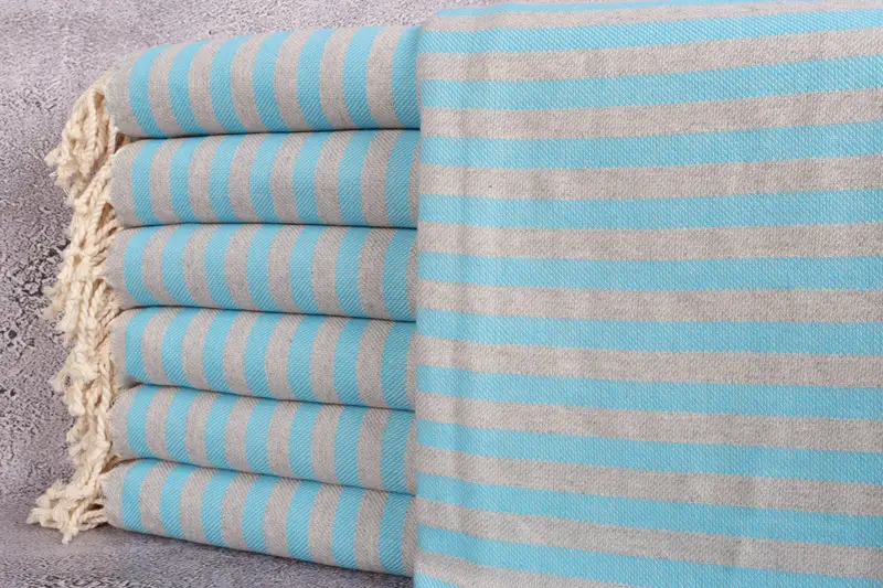 Turkish beach towel, Bathroom Towel, Monogram Beach Towel, Monogram Towels, 70x36 Cotton Striped Towel, Girls Weekend Getaways Gifts, Custom Towel - 1