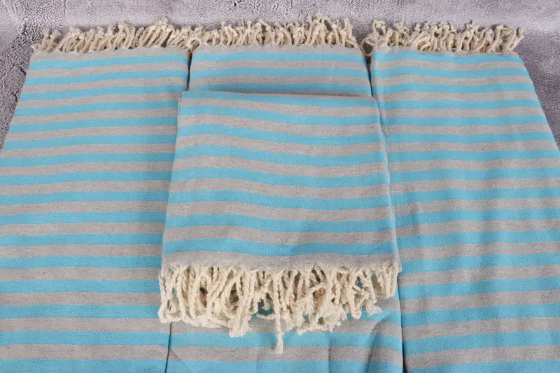 Turkish beach towel, Bathroom Towel, Monogram Beach Towel, Monogram Towels, 70x36 Cotton Striped Towel, Girls Weekend Getaways Gifts, Custom Towel - 4