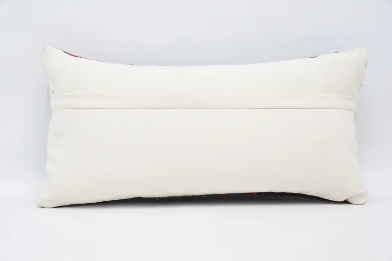 Vintage Throw Pillow Cover, Gift Pillow, Pillow Case, Pillow for Sofa, 12x24 White Cushion, Turkish Pillow, Living Room Throw Pillow Sham - 6