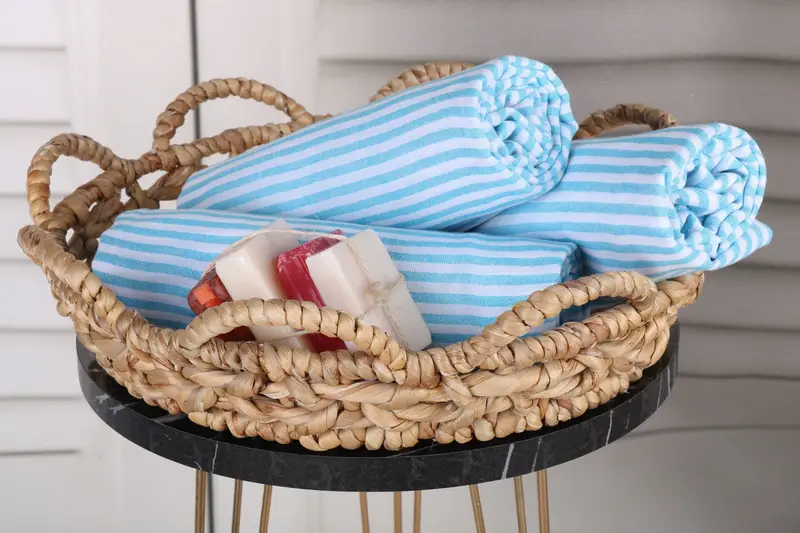 68x36 Cotton Striped Towel, Wedding Favors, Home Decor Gifts, Family Gift Basket, Valentines Day Gift For Him, Bachelor Bachelorette Party Favors - 4
