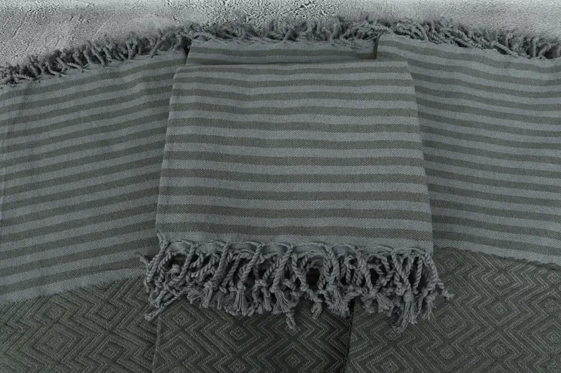 Turkish Beach Towel Monogram, Maid Of Honor Gift, Turkish Towel Bulk, 70x40 Cotton Diamond Towel, Handmade Gift, Wedding Favors, Quick-dry towel - 4