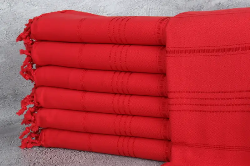 70x40 Cotton Striped Towel, Quick-drying peshtemal towel for poolside, Valentines Day Gift, Organic Turkish towel, Personalized Gift, Cotton towel - 1