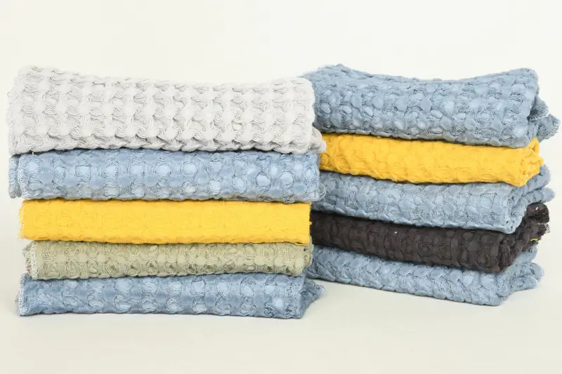 Turkish Towel Monogram, Birthday Gift, Wedding Gift, Customized Turkish Towel, 12x12 Cotton Set of 10 Towel, Bathroom Towels, Personalized Gift - 1