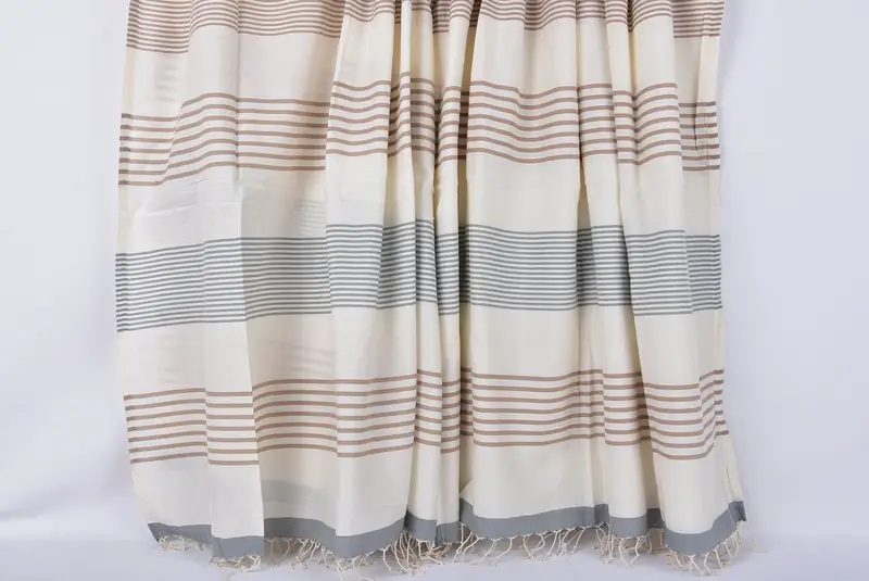70x40 Cotton Striped Towel, Thin towel, Bridal Shower Gift, Valentines Day Gift For Him, Bachelor Bachelorette Party Favors, Turkish Towel Monogram - 8