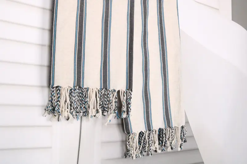 Personalized Wedding Gift, Scarf Towel, Best Beach Towel, 70x38 Cotton Striped Towel, Mother Of The Groom Gift, Bachelorette Party Decorations - 8