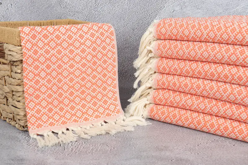 Bachelorette Party Decorations, Turkish Towel Hand Towel, 38x20 Cotton Diamond Towel, Small Bath Towels, Wedding Gift, Hand Size Towels - 3