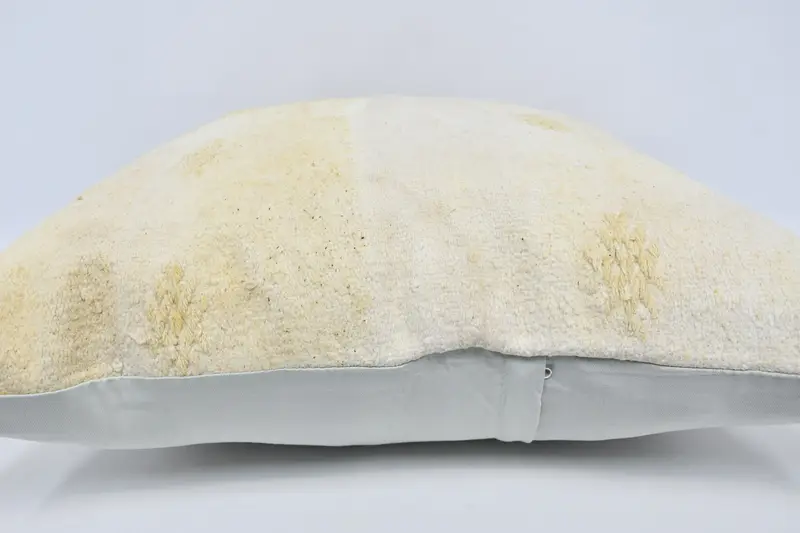 Chair Pillow Case, Throw Kilim Pillow, Farmhouse Pillow Cover, Vintage Kilim Pillow, 28x28 White Pillow Cover, Turkish Pillow, Pillow Case - 5