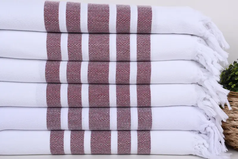 Thin towel, 70x40 Cotton Herringbone Towel, Personalized Towel Gift, Personalized Gift For Her, Bachelorette Gifts, Embroidery Towel, Custom Towel - 2