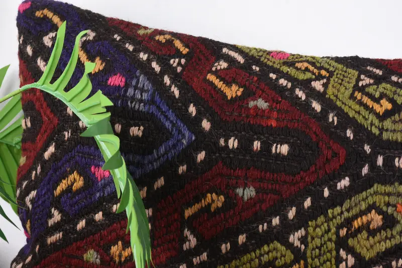 Pillow for Couch, Cushion, Living Room Throw Pillow Sham, Living Room Throw Cushion Case, Turkish Pillow, 16x48 Green Pillow Case, Antique Pillows - 2