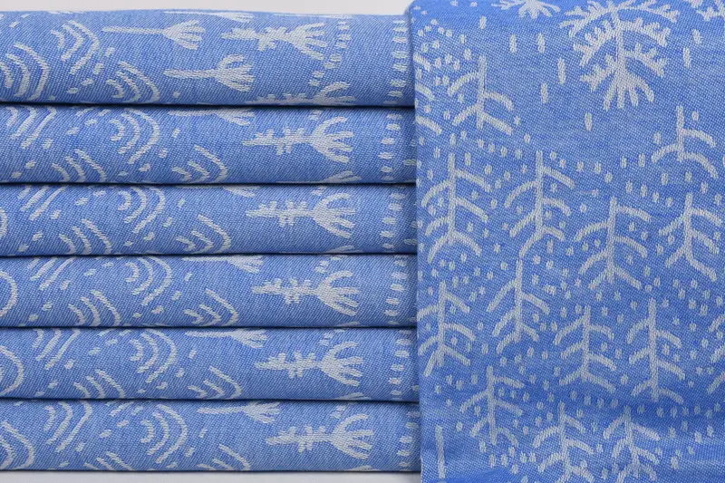 Handmade Gift, Bachelor Gift, Absorbent towel, Handwoven organic Turkish towel for spa, Quick-dry towel, 68x40 Cotton Mountain Design Towel - 1