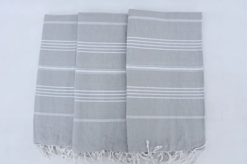 70x40 Cotton Striped Towel, Wedding Gift Ideas, Soft towel, Luxury Turkish Bath Towel, Bachelorette Party Favors, Quick-dry peshtemal, Guest Towel - 3