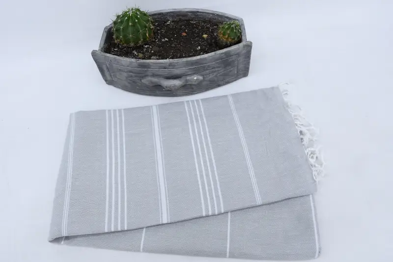 70x40 Cotton Striped Towel, Wedding Gift Ideas, Soft towel, Luxury Turkish Bath Towel, Bachelorette Party Favors, Quick-dry peshtemal, Guest Towel - 5