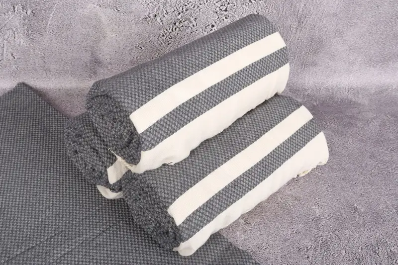 Monogram Towels, Bachelorette Party Favors, Wedding Shower Gift, Sand-free towel, 70x40 Cotton Striped Towel, Wedding Favors, Girls Weekend Favors - 7