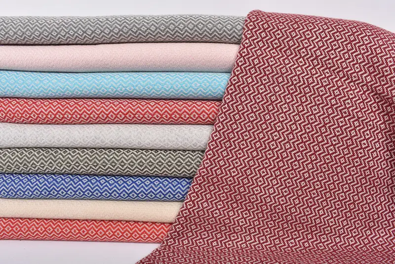 Personalized Bridesmaid Gift, 70x40 Cotton Diamond Towel, Summer Gift, Eco-Friendly Turkish Towel, Boyfriend Christmas Gift, Monogram Beach Towel - 2