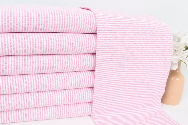 Small Bath Towels, Christmas Favors, Turkish Hand Towel, Holiday Towel, 40x18 Cotton Striped Towel, Gift For The Home, Personalized Dish Towel - 2