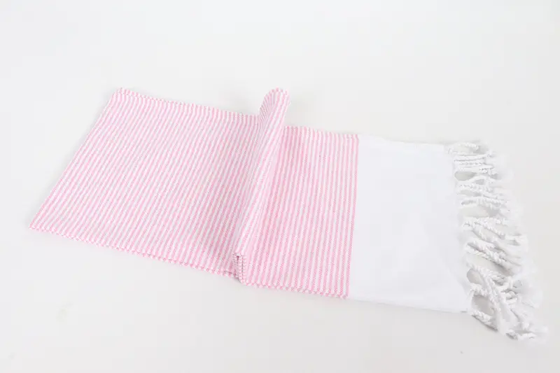 Small Bath Towels, Christmas Favors, Turkish Hand Towel, Holiday Towel, 40x18 Cotton Striped Towel, Gift For The Home, Personalized Dish Towel - 6