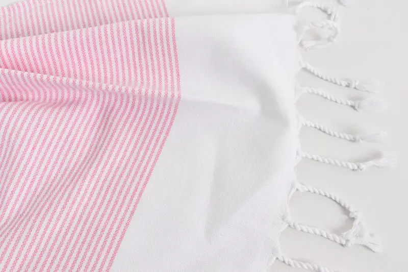 Small Bath Towels, Christmas Favors, Turkish Hand Towel, Holiday Towel, 40x18 Cotton Striped Towel, Gift For The Home, Personalized Dish Towel - 8