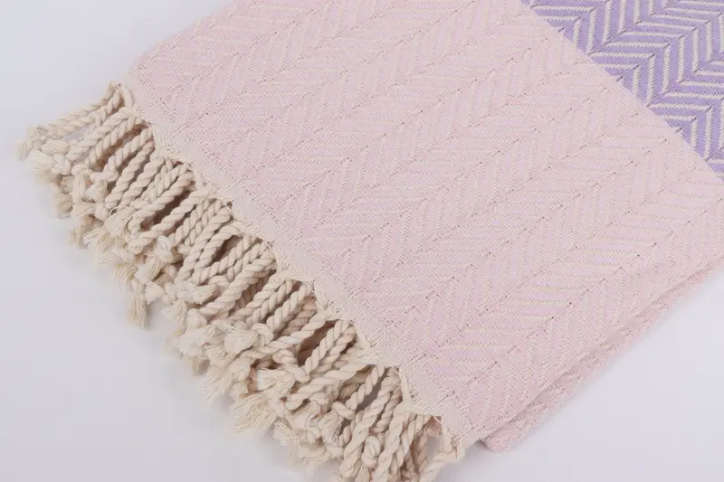 Fouta towel, Cancun Bachelorette Party Gift Ideas, Quick-Dry Beach Towel, Bachelorette Party Favors Beach, Handmade Gift, 70x40 Cotton Chevron Towel - 7