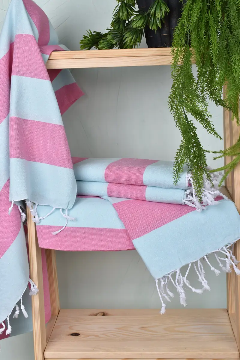 70x40 Cotton Striped Towel, Beach Towel Bulk, Turkish beach towel, Monogram Turkish Towel, Bachelorette Party Favor, Handwoven Turkish Towel - 6