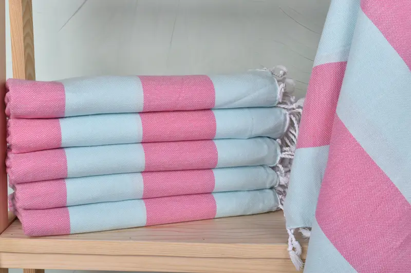 70x40 Cotton Striped Towel, Beach Towel Bulk, Turkish beach towel, Monogram Turkish Towel, Bachelorette Party Favor, Handwoven Turkish Towel - 1