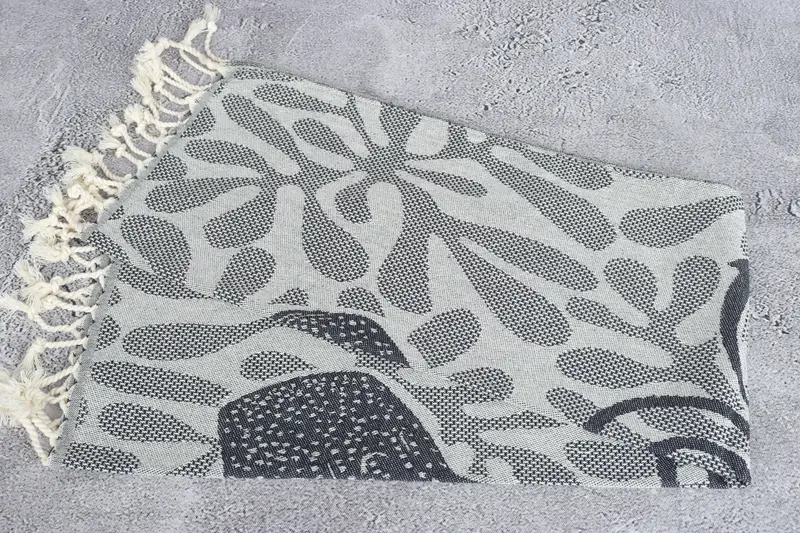 40x18 Cotton Whale Design Towel, Personalized Gift, Xmas Gifts, Customized Turkish Towel, Employee Gifts, Monogrammed Hand Towel, Personalized Gifts - 7