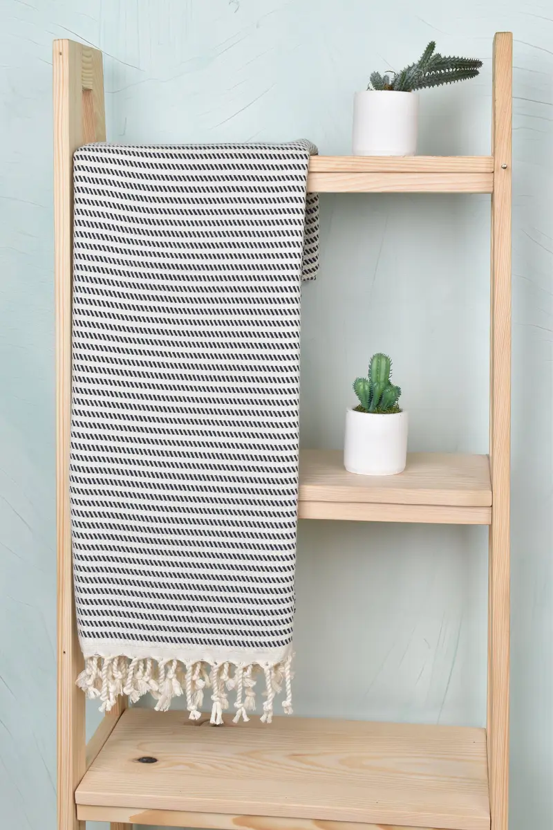 Memorial Gift, Luxury Turkish beach towel with fringe, 70x40 Cotton Polka Dot Towel, Hammam towel, Turkish Towel USA, Bachelorette Party Decorations - 8