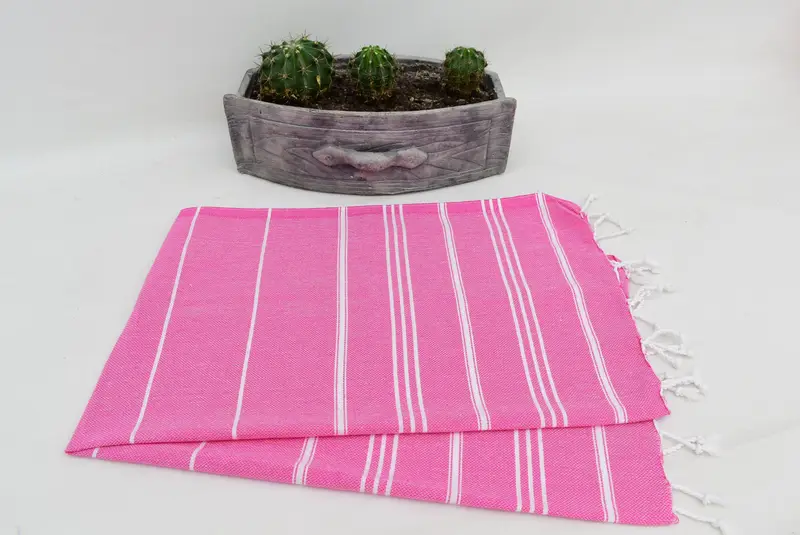 Mutfak havlu, el boyu havlu, özel el havlu, spa havlu, 40x24 pamuklu çizgili havlu, kişiselleştirilmiş hediyeler, nakış havlu, ev dekor hediyeleri - 7