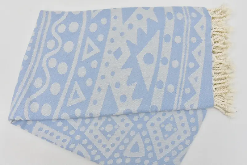Turkish beach towel, Beach Size Towel, Organic towel, Gift For Boyfriend, Custom Towel Beach, 70x40 Cotton Round Pattern Towel, Bridal Shower Favors - 8