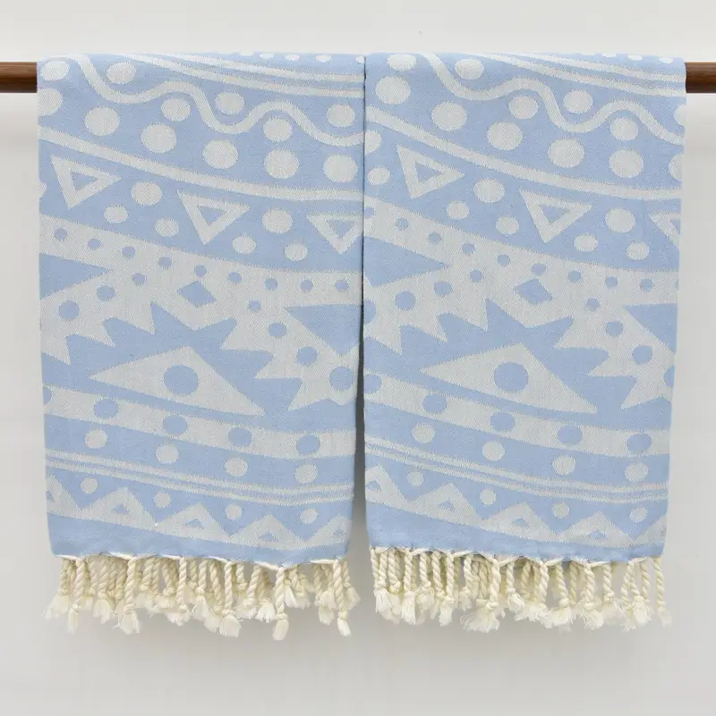 Turkish beach towel, Beach Size Towel, Organic towel, Gift For Boyfriend, Custom Towel Beach, 70x40 Cotton Round Pattern Towel, Bridal Shower Favors - 6