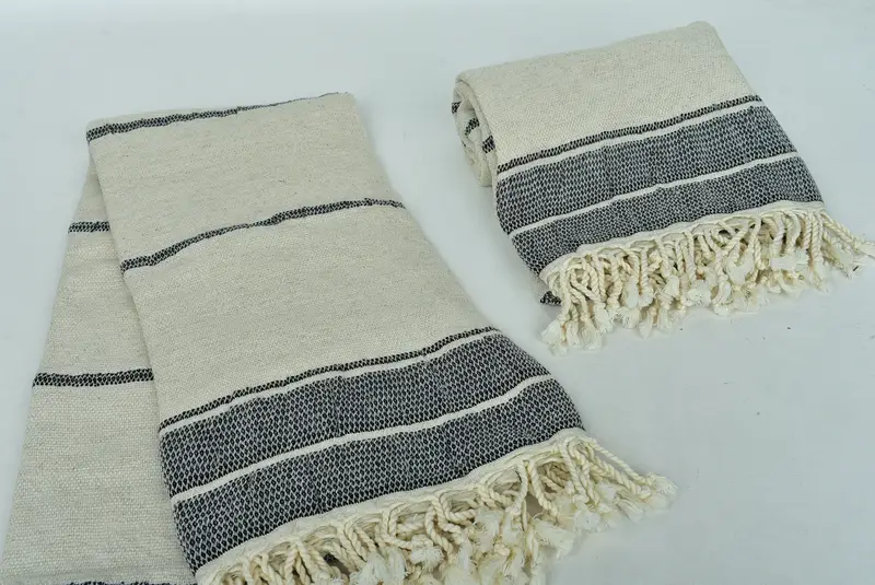 70x36 Linen Striped Towel, Gym Towel, Quick-dry peshtemal, Merry Christmas Gifts, Turkish Beach Towel Monogram, Turkish towel, Quick-Dry Beach Towel - 7
