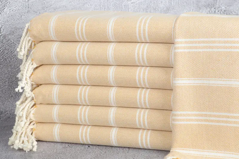 Personalized Dish Towel, Beach Wedding Favor, Personalized Gift, Memorial Gift, Bridesmaid Gifts, Bridal Shower Gift, 36x24 Cotton Striped Towel - 1