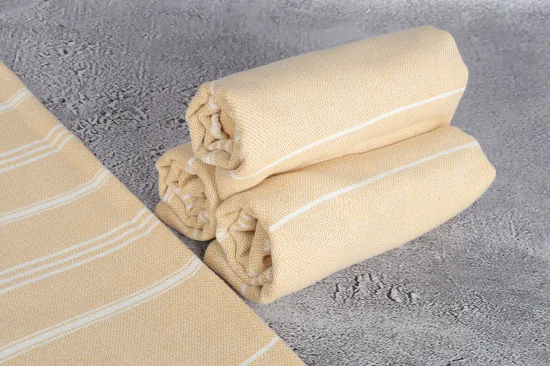 Personalized Dish Towel, Beach Wedding Favor, Personalized Gift, Memorial Gift, Bridesmaid Gifts, Bridal Shower Gift, 36x24 Cotton Striped Towel - 8