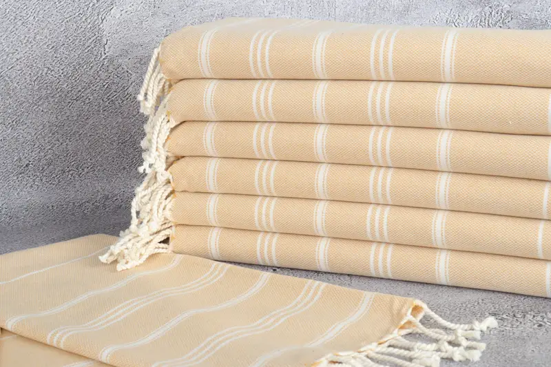 Personalized Dish Towel, Beach Wedding Favor, Personalized Gift, Memorial Gift, Bridesmaid Gifts, Bridal Shower Gift, 36x24 Cotton Striped Towel - 2