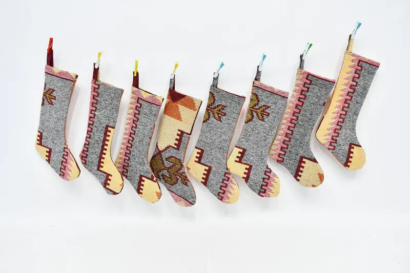 Kişiselleştirilmiş Noel Süs Çorabı, Benzersiz 8 İnç Çorap