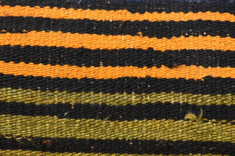 12x43 Orange Pillow Sham, Pillow for Couch, Shabby Chic Pillow Sham, Pillow Case, Natural Pillow, Vintage Pillow, Kilim Cushion Sham - 3