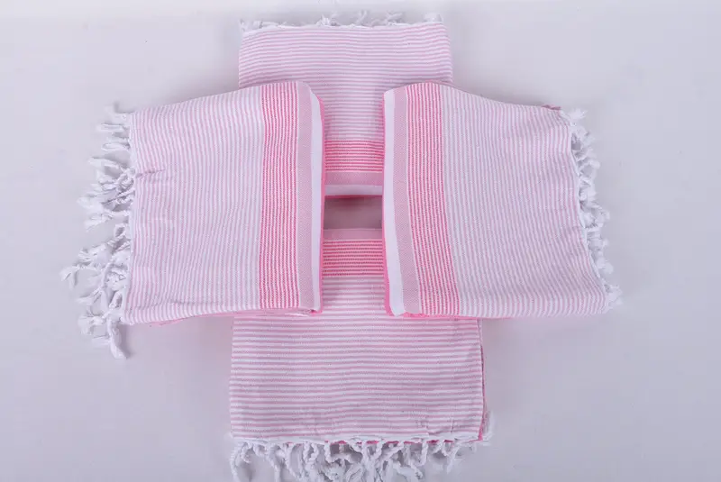 Handmade Gift, Monogram Turkish Towel, Monogram Beach Towel, Gift For The Home Decor, 68x40 Cotton Striped Towel, Summer Gift Ideas, Employee Gifts - 7