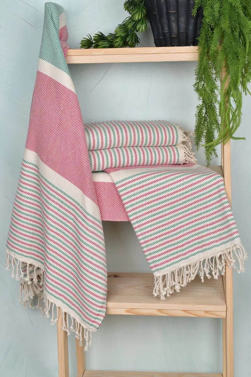 Bachelor Gift, Travel Towel, Best Beach Towel, Peshtemal Towel, Turkish towel, 70x40 Cotton Geometric Towel, Beach Bachelorette Party Decorations - 6