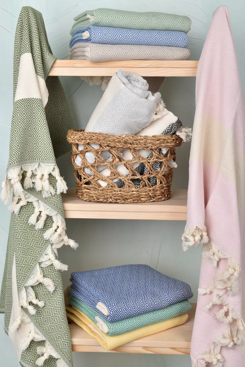 Birthday Gift, Personalized Turkish Towel, Monogram Beach Towel, Large Turkish Towel, Beach Towel Bulk, Turkish towel bulk order for wedding gifts - 6