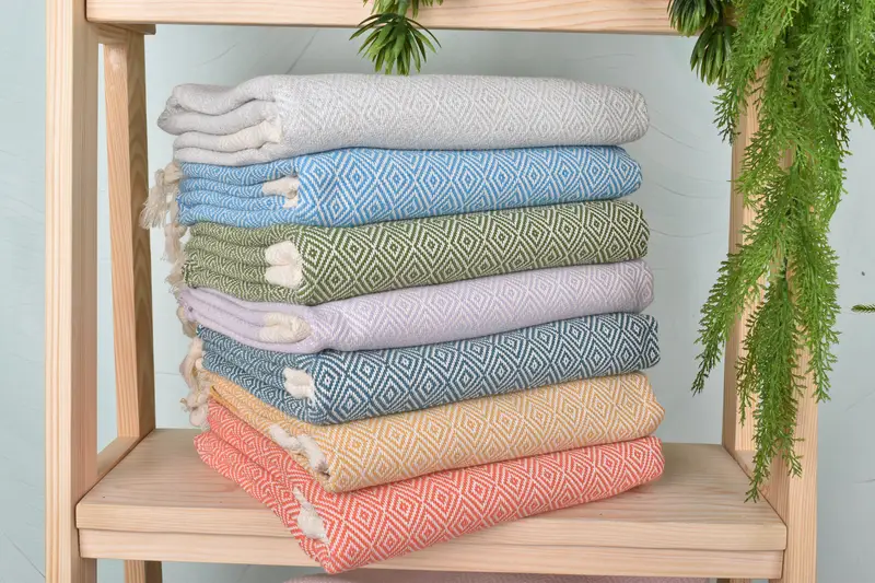 Birthday Gift, Personalized Turkish Towel, Monogram Beach Towel, Large Turkish Towel, Beach Towel Bulk, Turkish towel bulk order for wedding gifts - 4