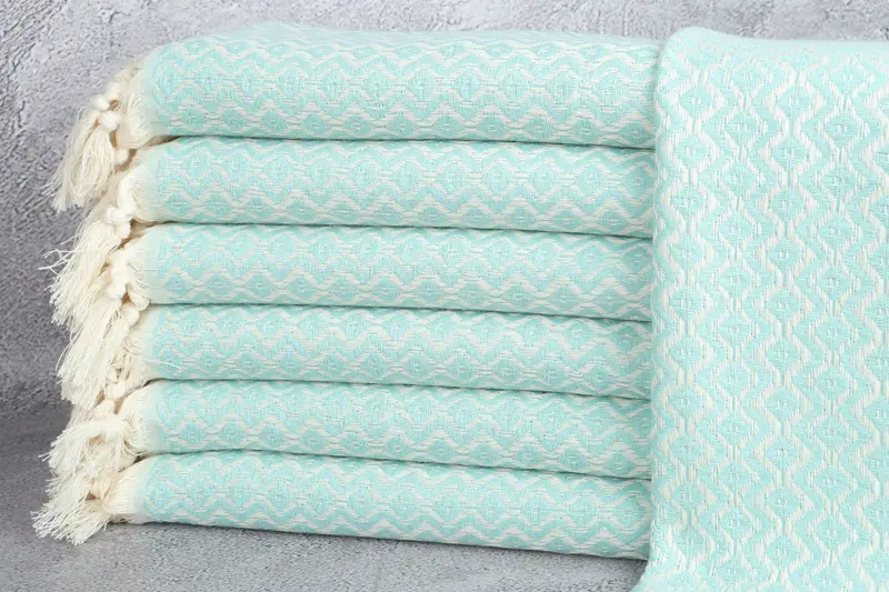 Wedding Gift, Gifts For Him, Personalized Hand Towel, Spa Towel, 36x18 Cotton Diamond Towel, Summer Towel, Personalized Gift, Gym Towel, Home Gift - 1