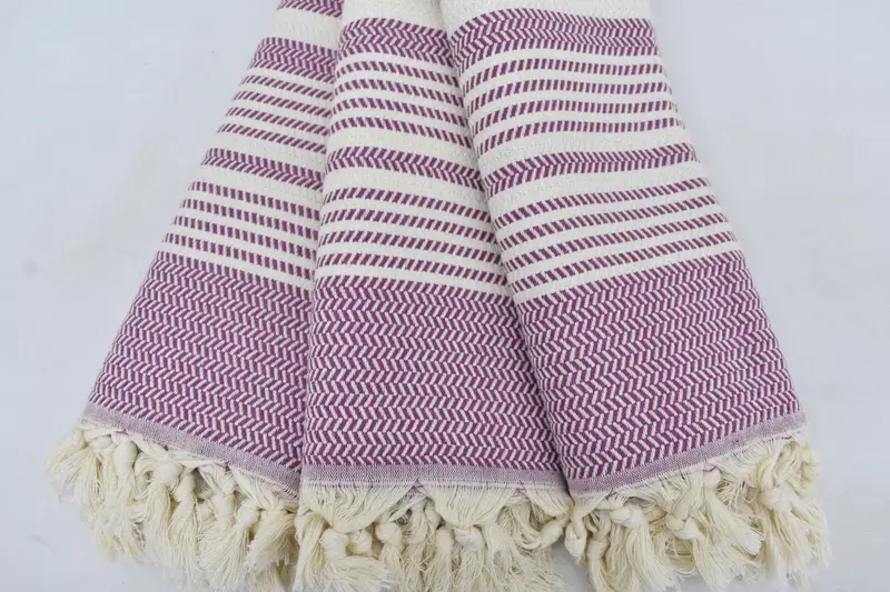 Personalized Beach Towel, Sand-resistant towel, 70x40 Cotton Striped Towel, Scarf Towel, Spa Towel, House Warming Gift, Personalized Bridesmaid Gift - 5