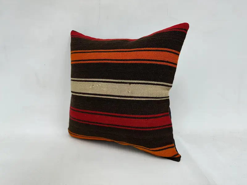 Luxury Pillow, Pet Pillow, Cushion, Boho Pillow Sham Cover, 20x20 Brown Pillow, Interior Designer Pillow, Pillow for Couch - 4