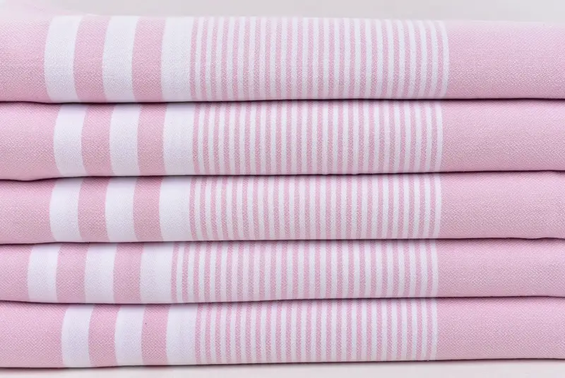 Travel towel, 70x40 Cotton Striped Towel, Beach Bachelorette Party Decorations, Personalized Wedding Gift, Employee Gifts, Bachelorette Gifts - 2