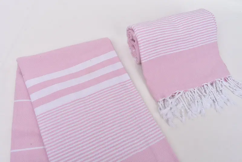 Travel towel, 70x40 Cotton Striped Towel, Beach Bachelorette Party Decorations, Personalized Wedding Gift, Employee Gifts, Bachelorette Gifts - 7