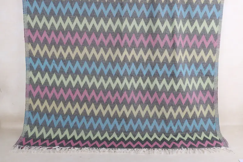 トルコタオル パーソナライズ 40x71 インチ 刺繍 ベージュタオル