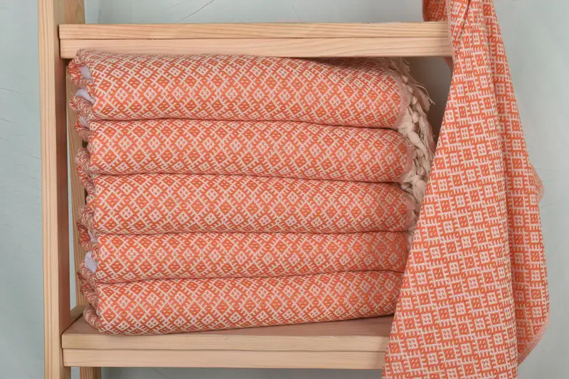 Türk Çay havlu, Bachelorette lehine, monogramlı el havlu, 38x20 pamuklu elmas havlu, organik havlu, mutfak havlu, el yapımı hediye, yaz hediyesi - 2