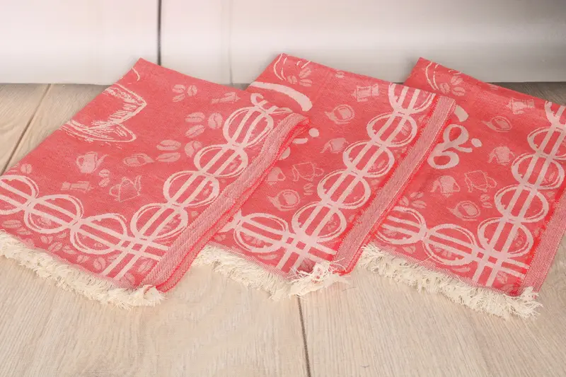 28x20 Cotton Coffee Patterned Towel, Housewarming Gift, Monogram Hand Towel, Employee Gifts, Small Bath Towels, Wedding Gift, Boyfriend Gift - 6