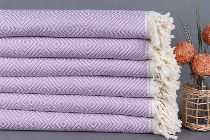 Bachelorette Party Favors, Thanksgiving Tablecloth, Woven Throw Blanket, Couch Cover, Best Wedding Gift, Wedding Favors, 92x80 Cotton Diamond Towel - 2